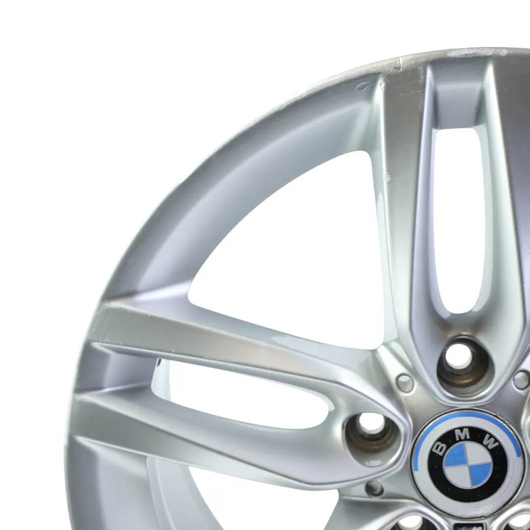 Alloy Wheel Rim 18" 8J ET:52 M Double Spoke 461 to BMW F20 F21 Rear Silver with Part number 7846785 BMW F20 F21 Rear Silver Alloy Wheel Rim 18" 8J ET:52 M Double Spoke 461 - SKU 7846785-1 - Part number 7846785