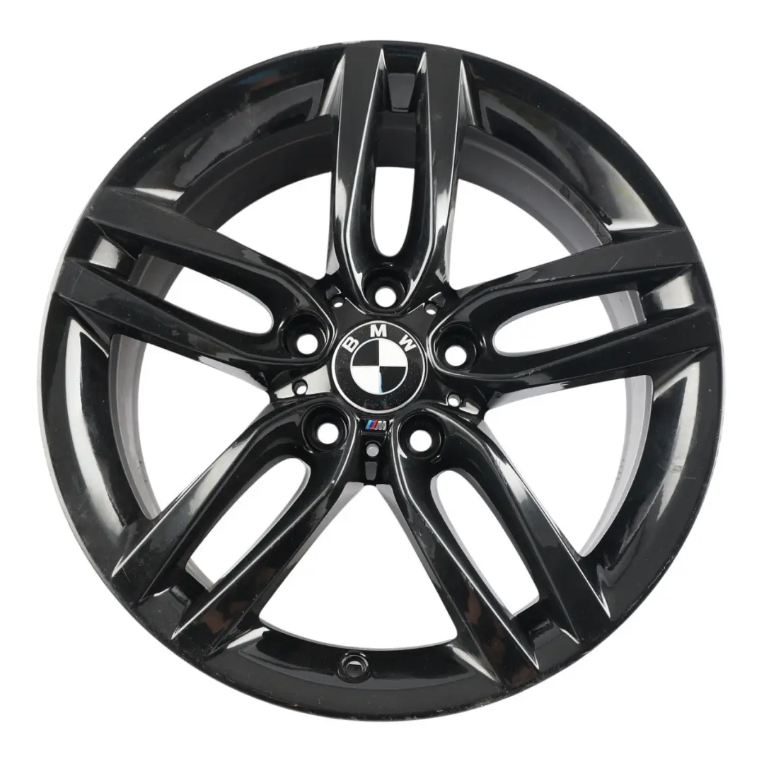 BMW F20 F21 Jante Alliage Noir Arrière 18" ET:52 8J M Double Rayon 461 - SKU 7846785-6 - Numéro de pièce 7846785