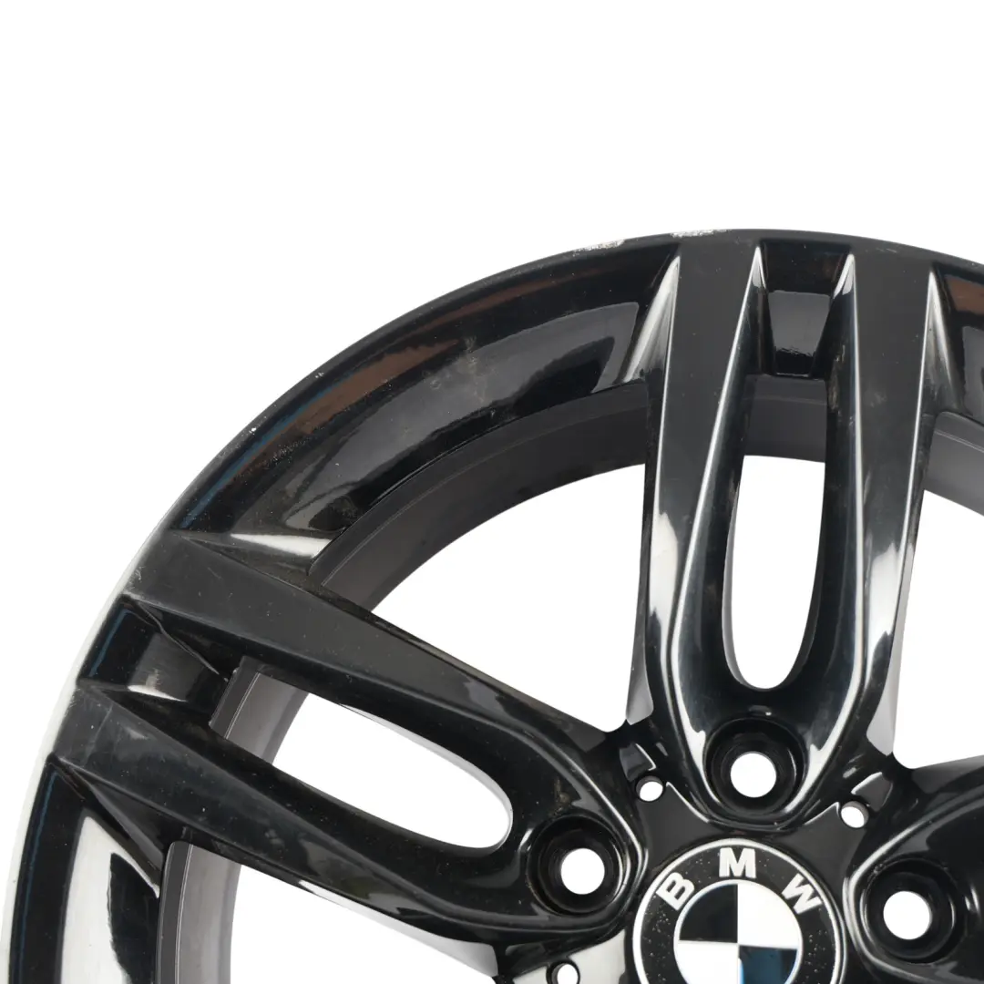 BMW F20 F21 Jante Alliage Noir Arrière 18" ET:52 8J M Double Rayon 461 - SKU 7846785-6 - Numéro de pièce 7846785