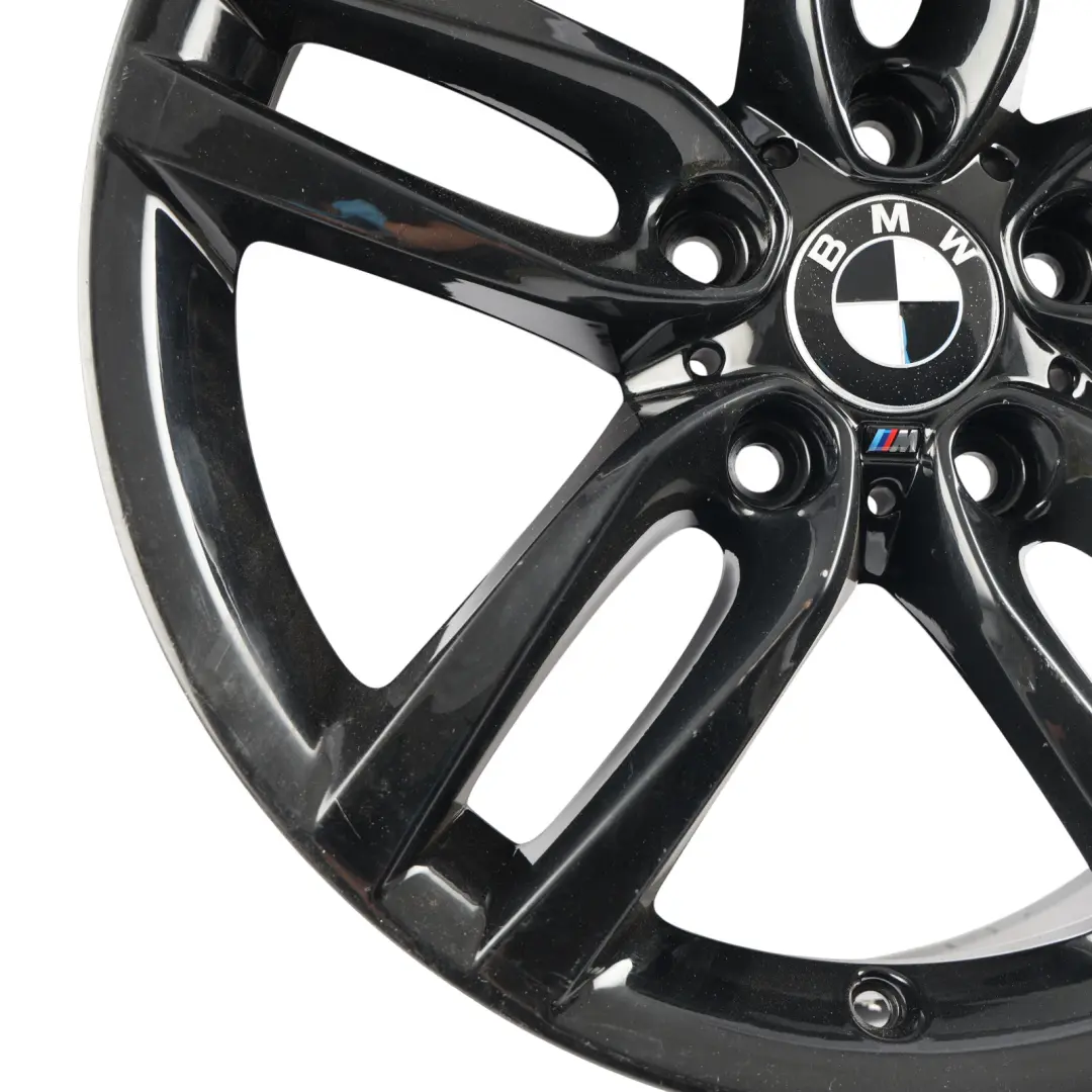BMW F20 F21 Llanta Aleación Trasera Negra 18" ET:52 8J M Doble Radio - SKU 7846785-6 - Número de pieza 7846785