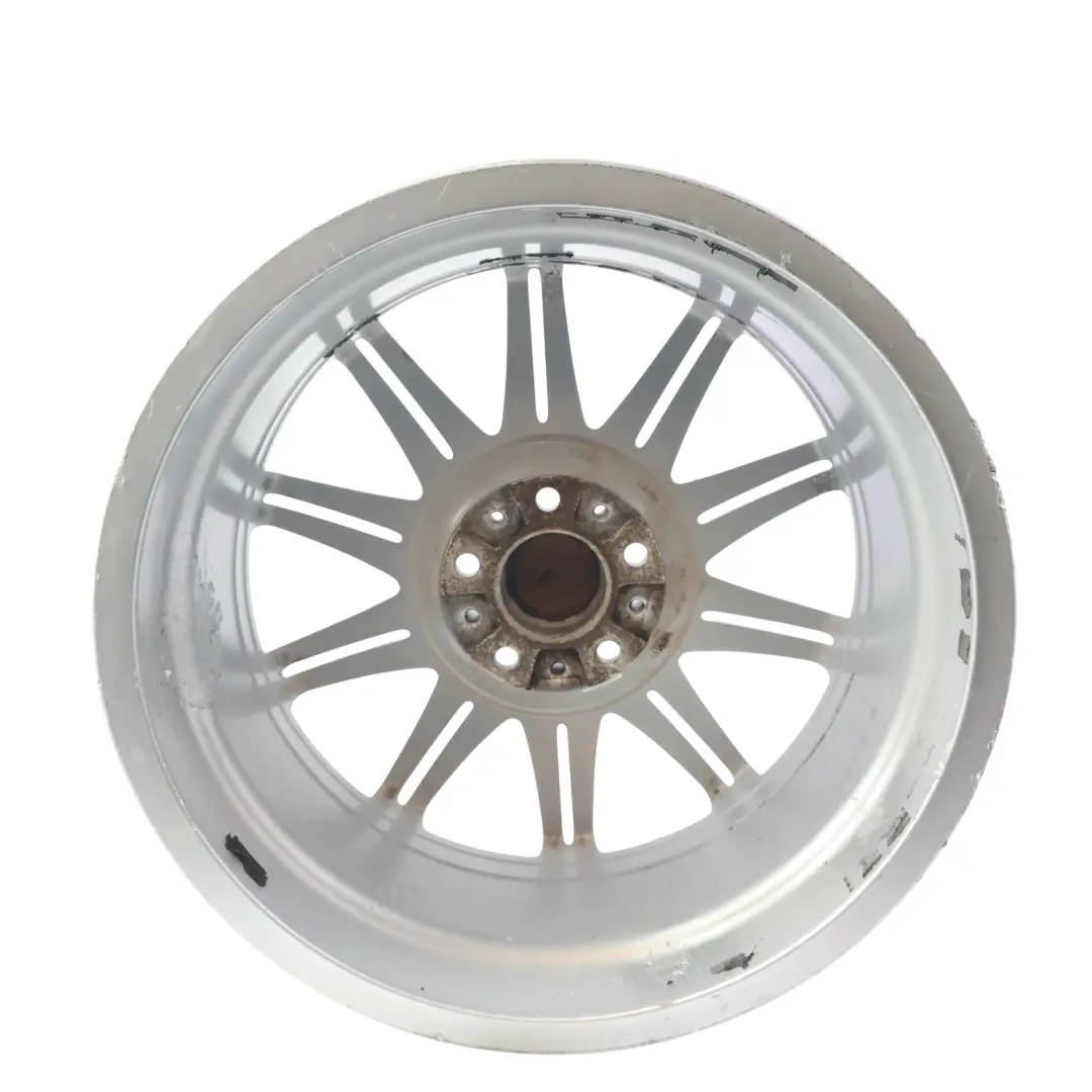 Silberne Alufelge 19" M Doppelspeiche 225 ET:30 8J für BMW X1 E84 mit Teilenummer 7847083 BMW X1 E84 Silberne Alufelge 19" M Doppelspeiche 225 ET:30 8J - SKU 7847083-2 - Teilenummer 7847083