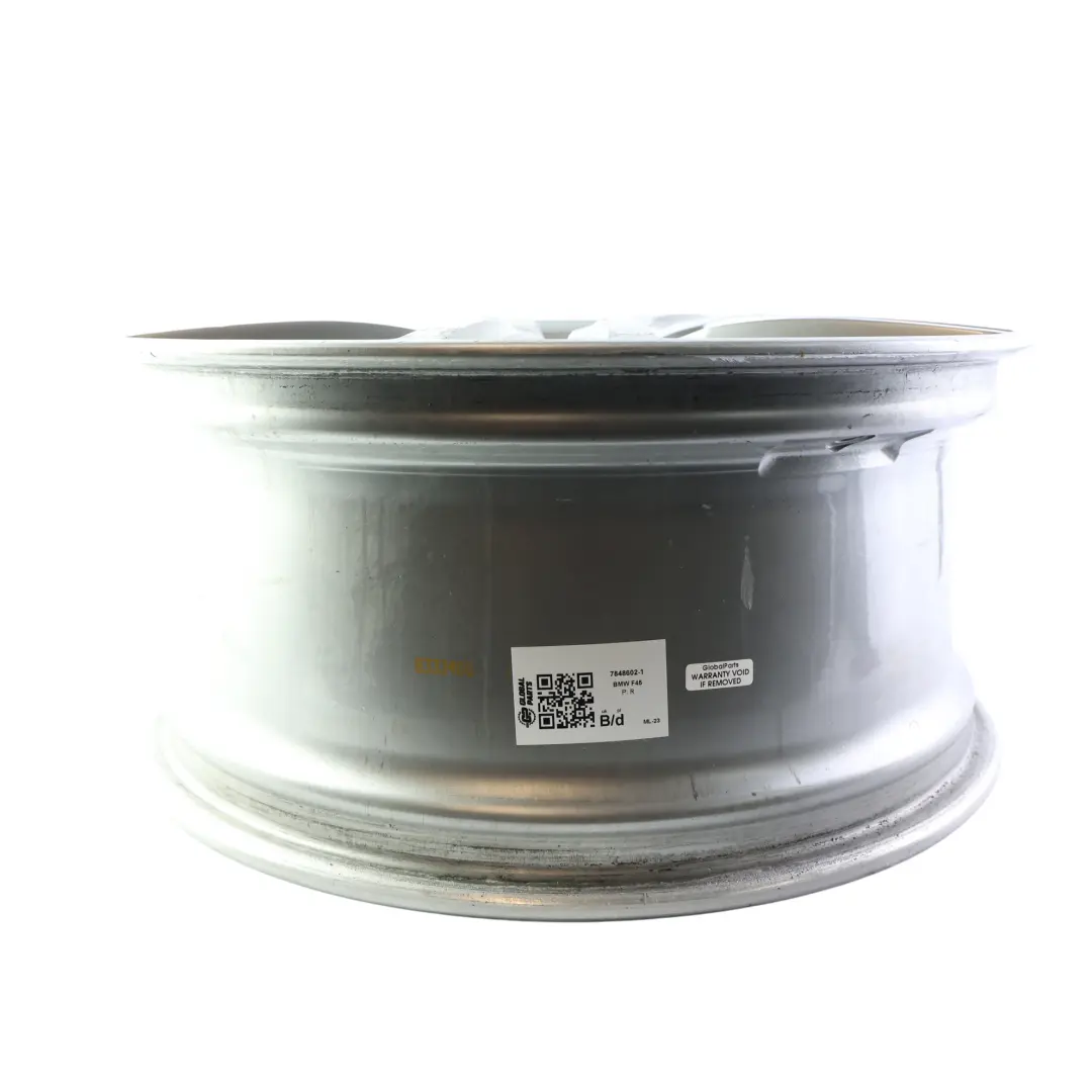 Ferric Grey Alloy Wheel Rim 18" M Double Spoke 486 ET:57 8J to BMW F45 F46 with Part number 7848602 BMW F45 F46 Ferric Grey Alloy Wheel Rim 18" M Double Spoke 486 ET:57 8J - SKU 7848602-1 - Part number 7848602