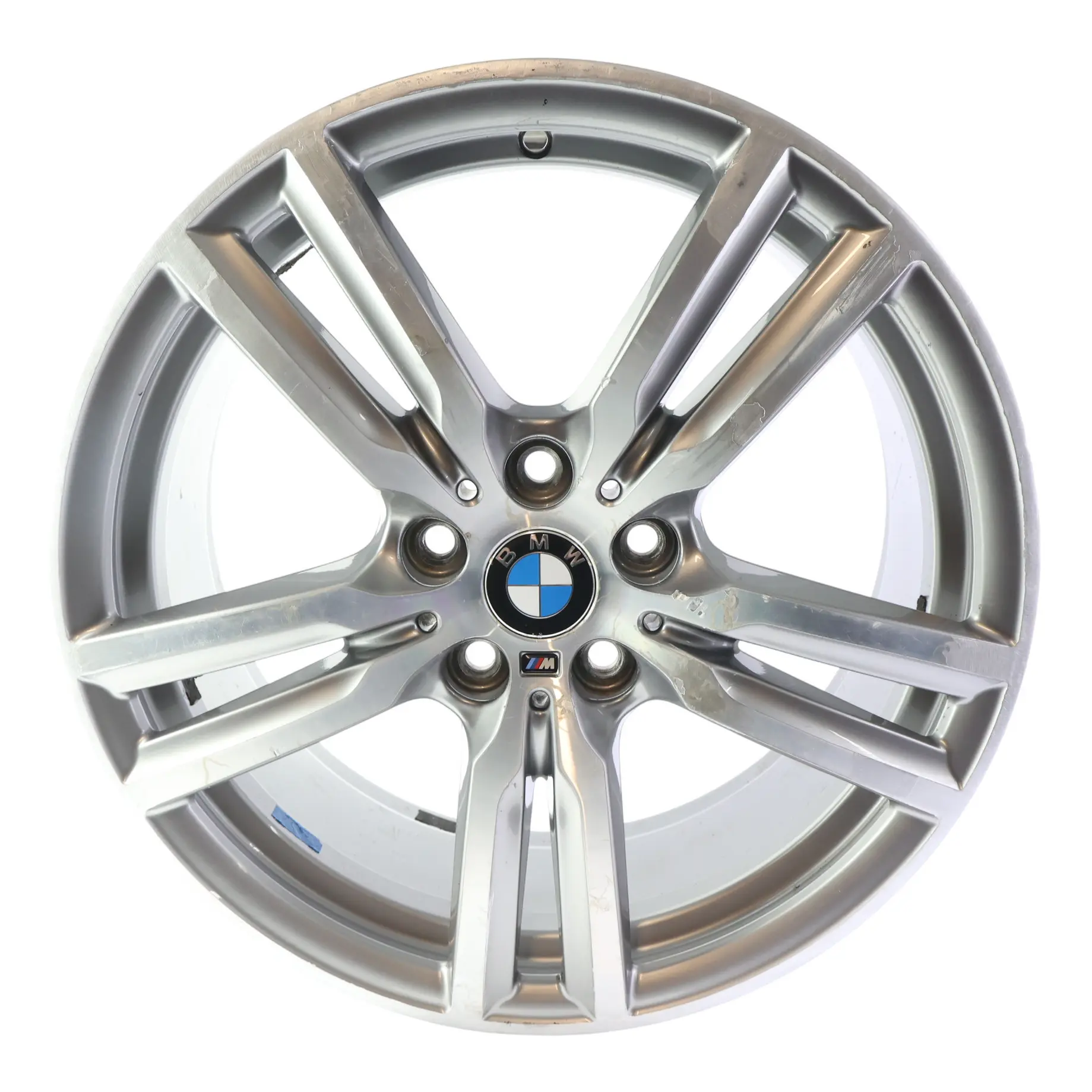 BMW F45 F46 Ferric Grey Alloy Wheel Rim 18" M Double Spoke 486 ET:57 8J 7848602