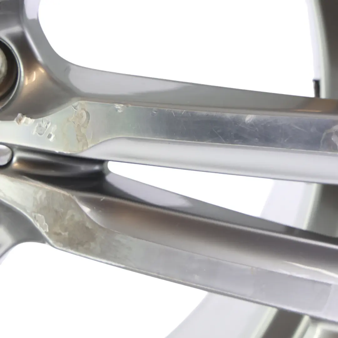 Ferric Grey Alloy Wheel Rim 18" M Double Spoke 486 ET:57 8J to BMW F45 F46 with Part number 7848602 BMW F45 F46 Ferric Grey Alloy Wheel Rim 18" M Double Spoke 486 ET:57 8J - SKU 7848602-3 - Part number 7848602