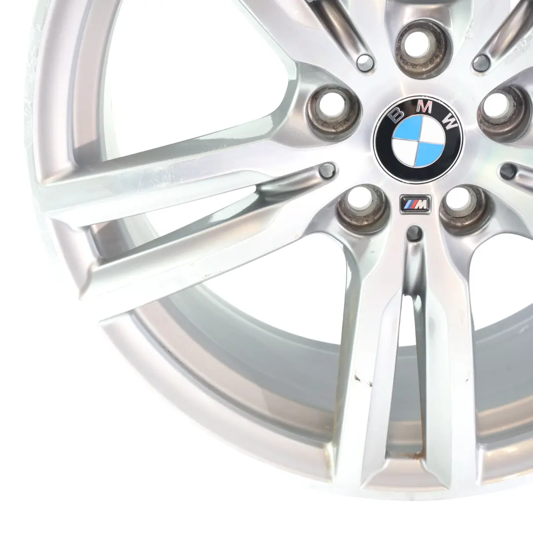 Rim BMW F45 F46 Ferric Grey Alloy 18" M Double Spoke 486 ET:57 8J to Wheel with Part number 7848602 Wheel Rim BMW F45 F46 Ferric Grey Alloy 18" M Double Spoke 486 ET:57 8J - SKU 7848602-4 - Part number 7848602