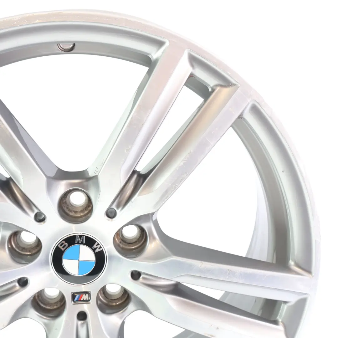 Wheel Rim BMW F45 F46 Ferric Grey Alloy 18" M Double Spoke 486 ET:57 8J - SKU 7848602-4 - Part number 7848602