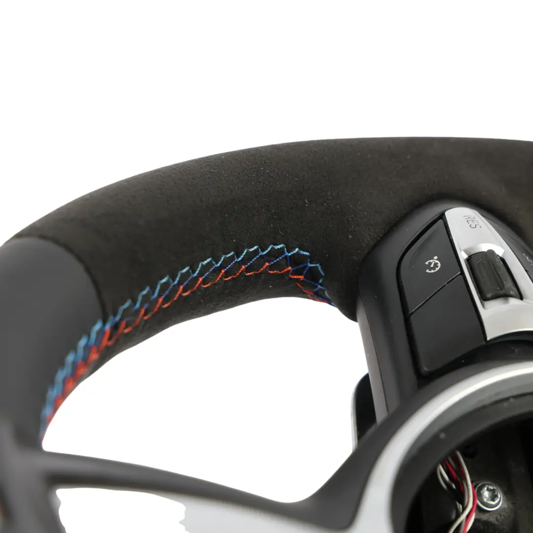 Leather / Alcantara M Sport Steering Wheel Paddle Shift to BMW F20 F30 F31 F32 NEW with Part number 7850403 BMW F20 F30 F31 F32 NEW Leather / Alcantara M Sport Steering Wheel Paddle Shift - SKU 7850403-5 - Part number 7850403