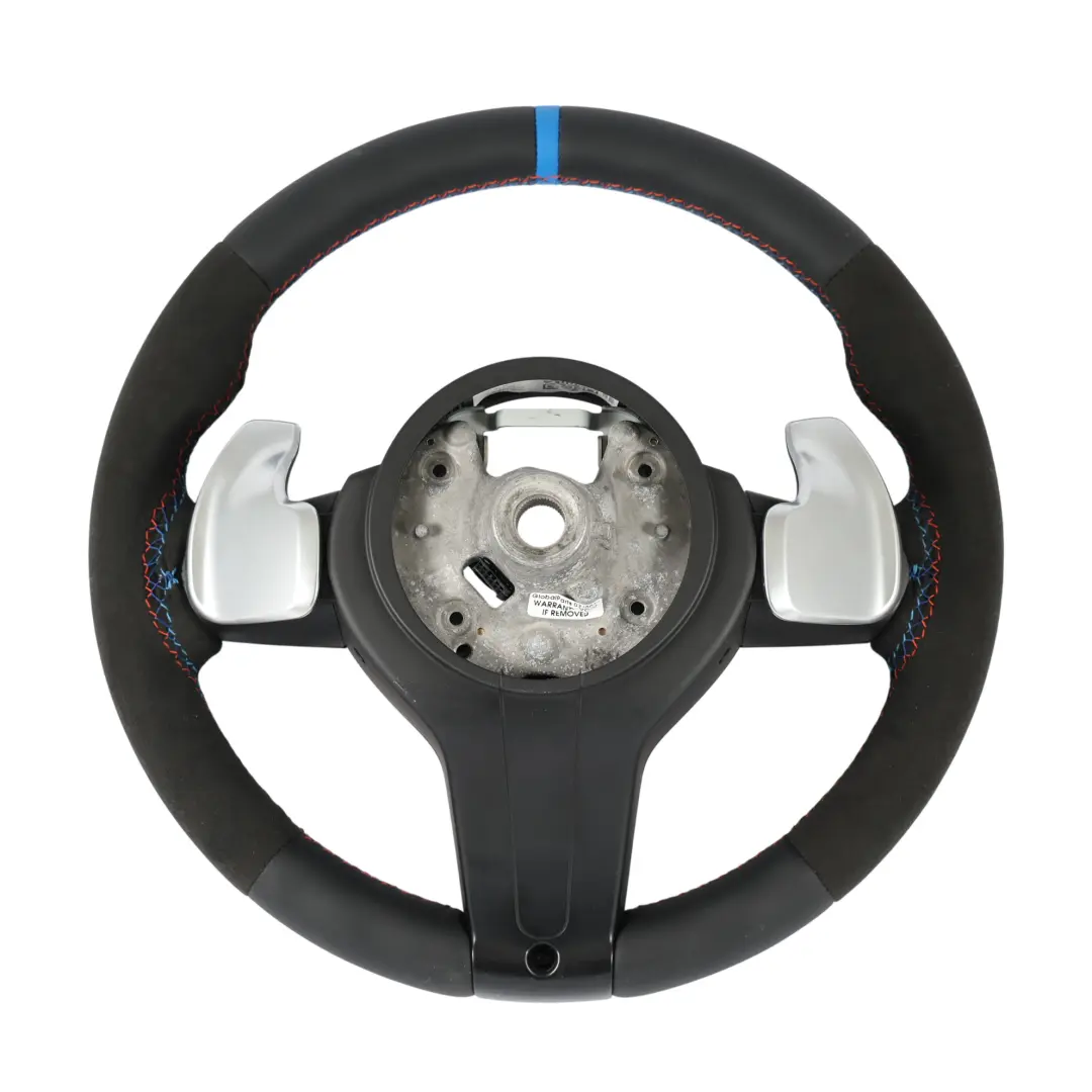 BMW F20 F30 F31 F32 NEW Leather / Alcantara M Sport Steering Wheel Paddle Shift - SKU 7850403-5 - Part number 7850403