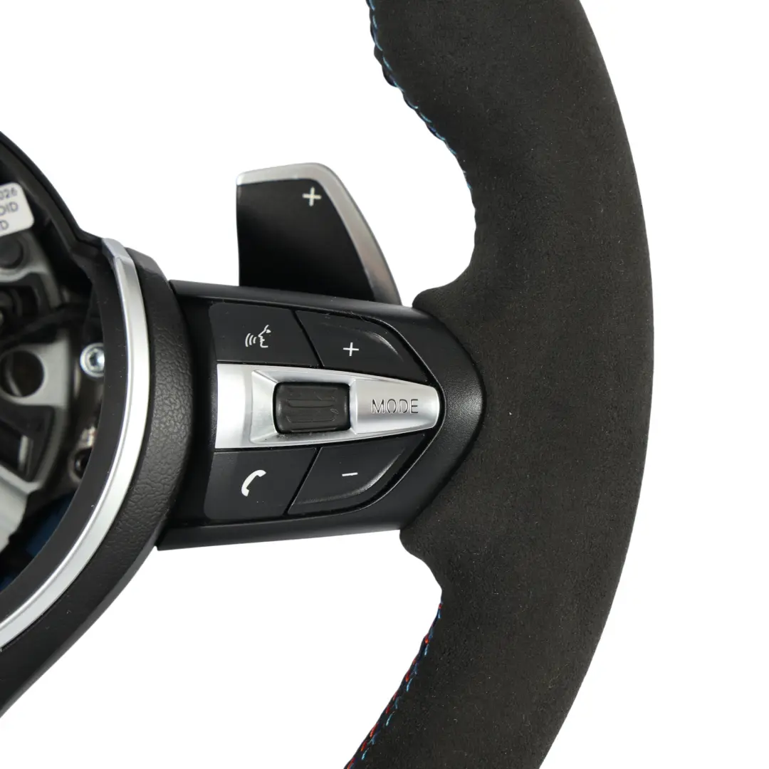 BMW F20 F30 F31 F32 NEW Leather / Alcantara M Sport Steering Wheel Paddle Shift - SKU 7850403-5 - Part number 7850403