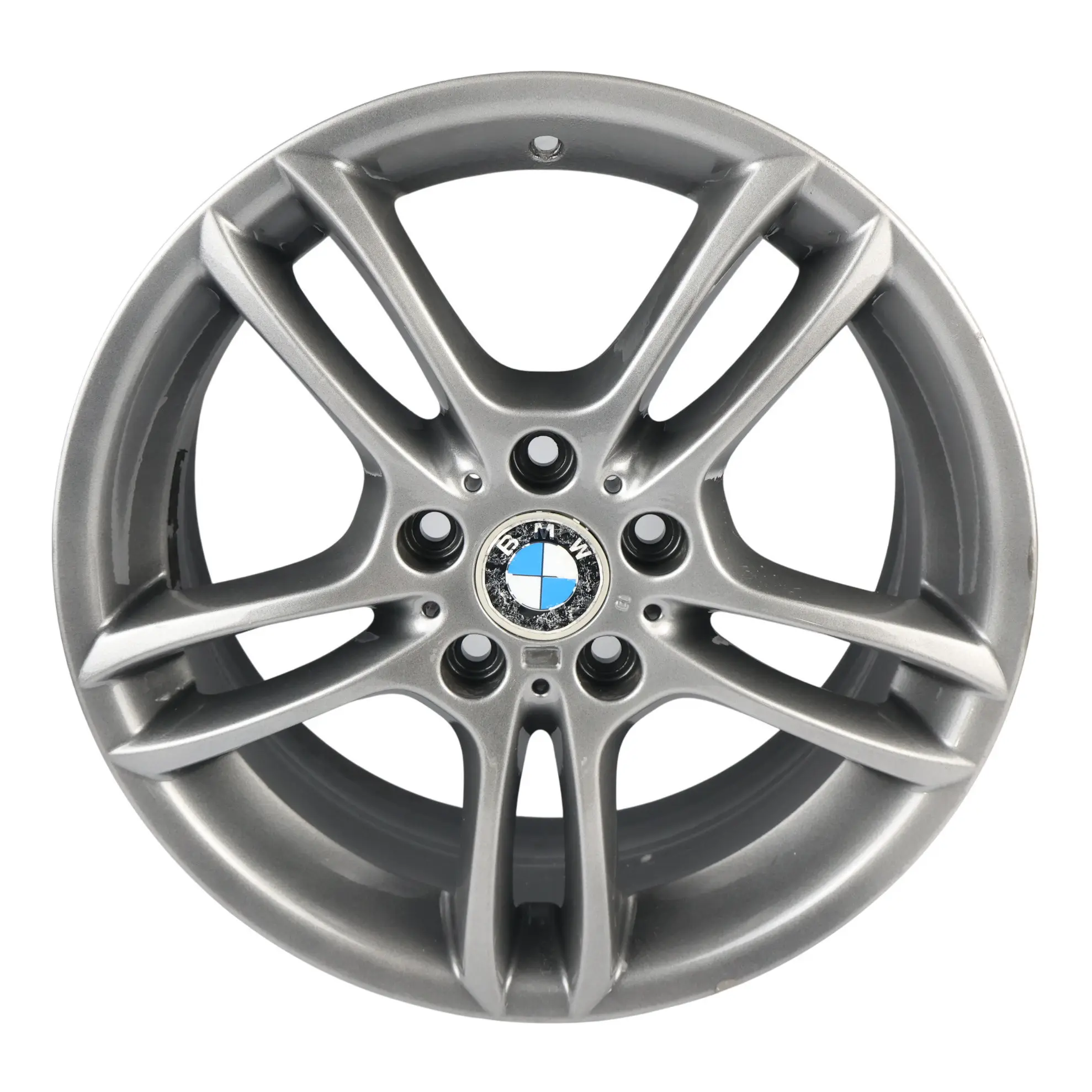 BMW E81 E87 Felga Czarna Przednia 18" M Podwójne Szprychy 261 7,5J 7891050