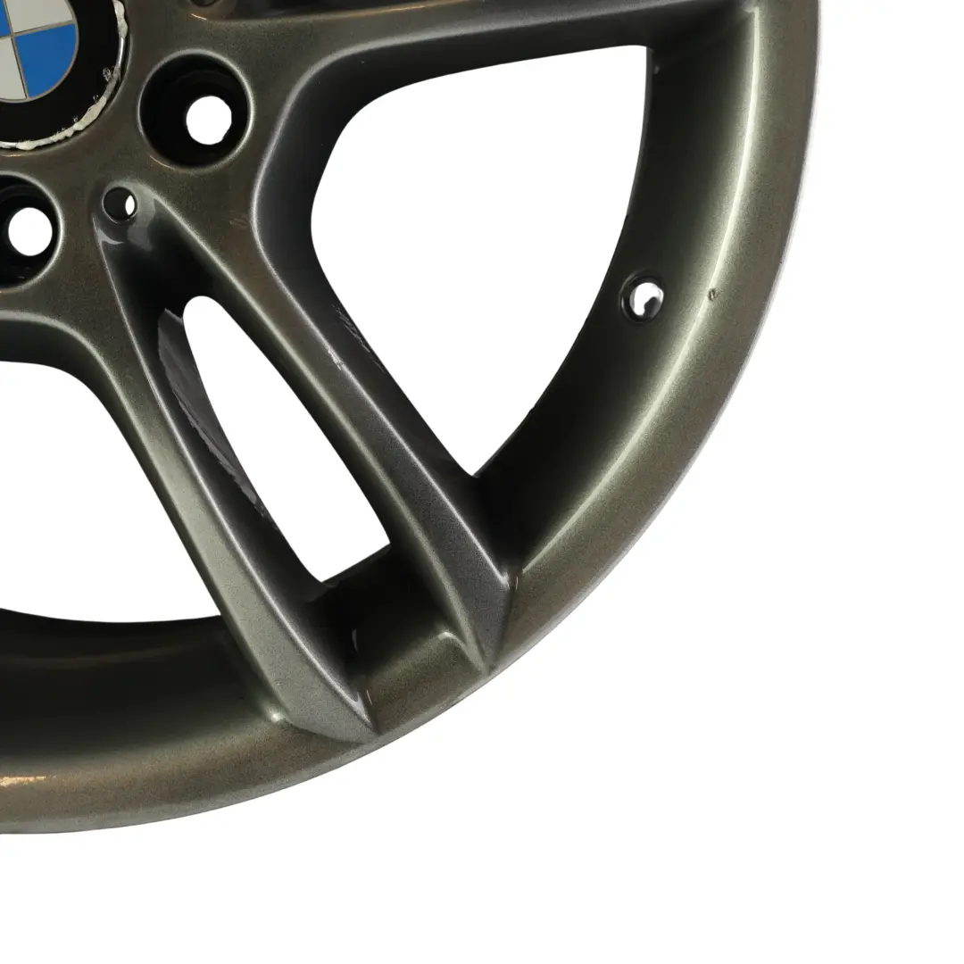 BMW E81 E87 Jante Arrière Grise 18" M Double Rayon 261 8,5J ET:52 - SKU 7891051-5 - Numéro de pièce 7891051