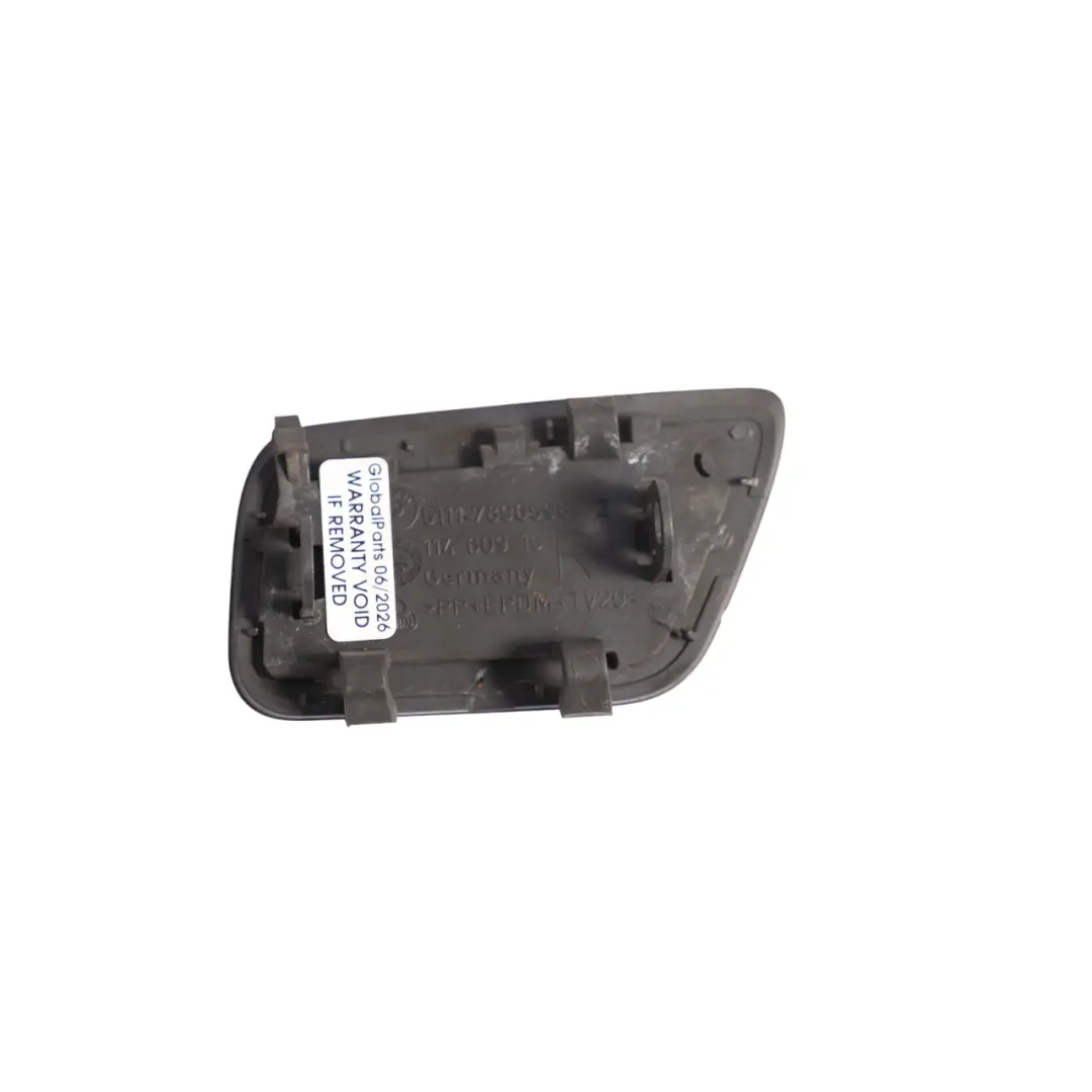 Front Headlight Spray Flap Cover Right O/S Tiefseeblau - A76 to BMW E60 M with Part number 7896598 BMW E60 M Front Headlight Spray Flap Cover Right O/S Tiefseeblau - A76 - SKU 7896598-DSB - Part number 7896598