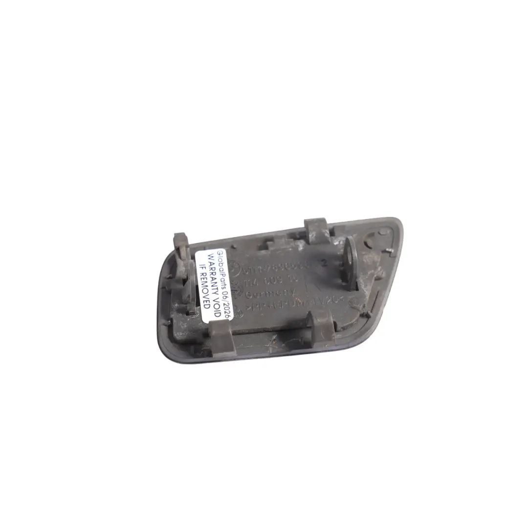 BMW E60 M Front Headlight Spray Flap Cover Right O/S Tiefseeblau - A76 - SKU 7896598-DSB - Part number 7896598
