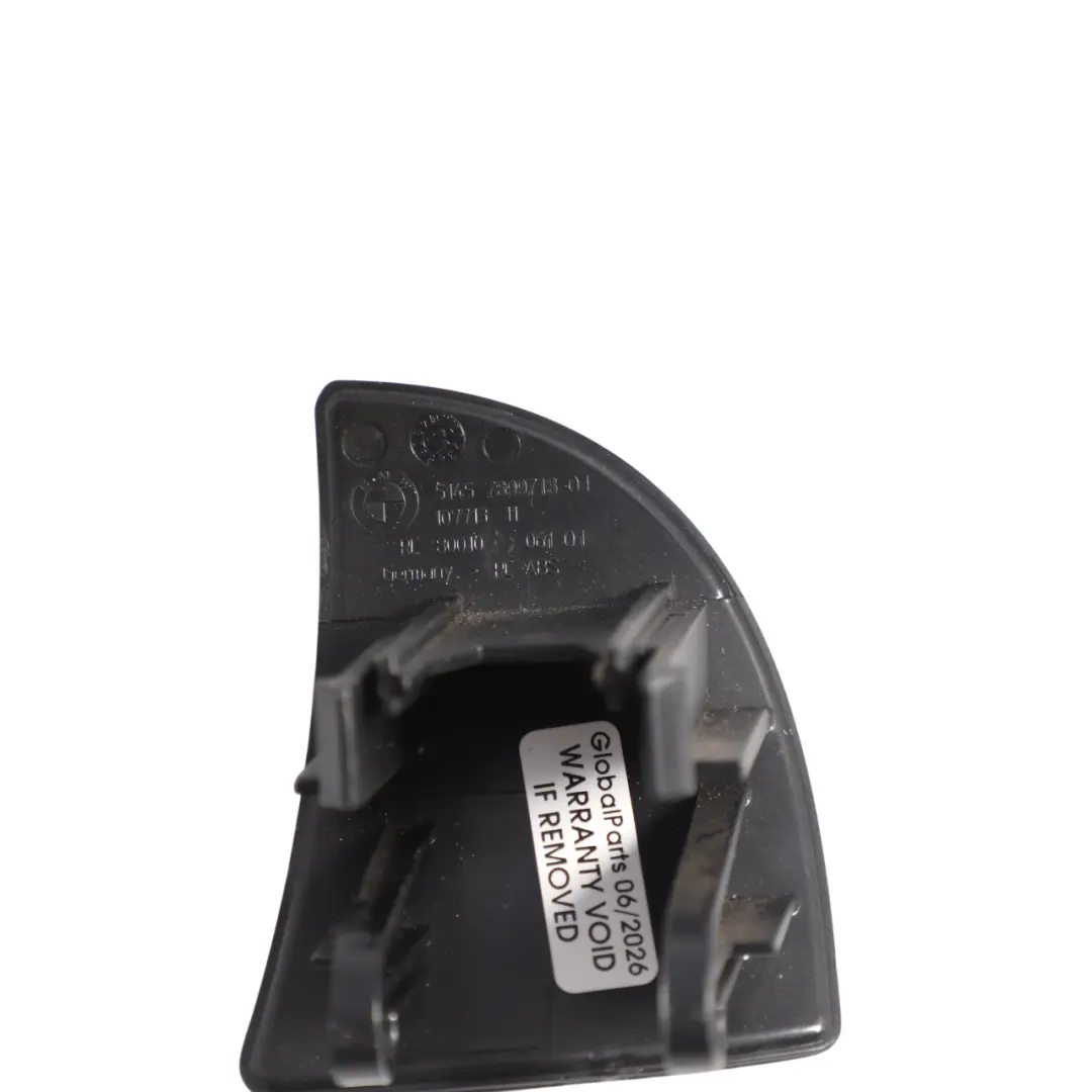 BMW E63 Front Dashboard Cover Trim Panel Centre Middle Black - SKU RHD-7899713 - Part number 7899713