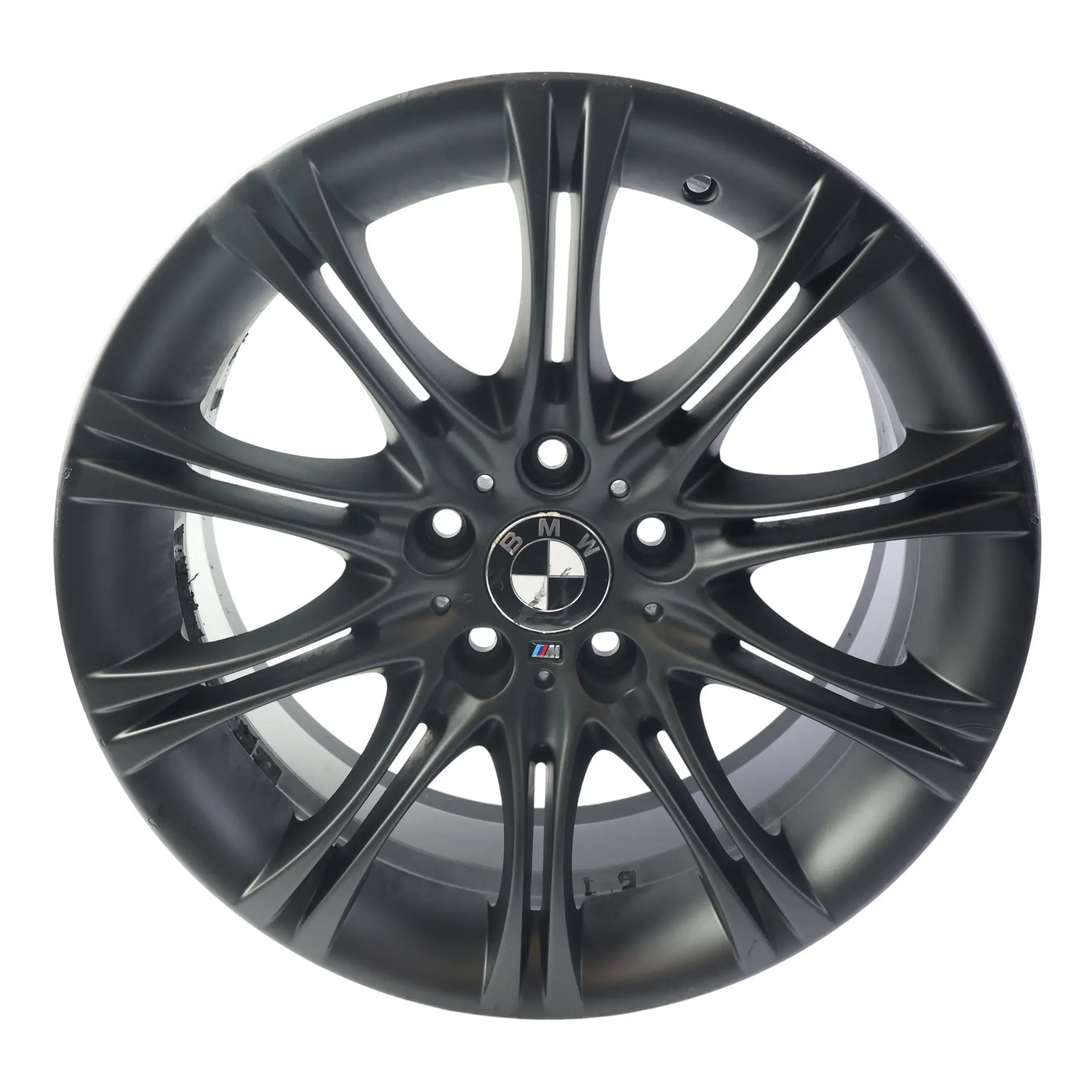BMW E60 E61 Black Alloy Wheel Rim 18" 8J ET:20 M Double Spoke 135 7905320