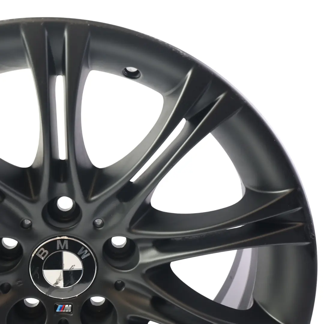 Alloy Wheel Rim 18" 8J ET:20 M Double Spoke 135 to BMW E60 E61 Black with Part number 7905320 BMW E60 E61 Black Alloy Wheel Rim 18" 8J ET:20 M Double Spoke 135 - SKU 7905320-10 - Part number 7905320