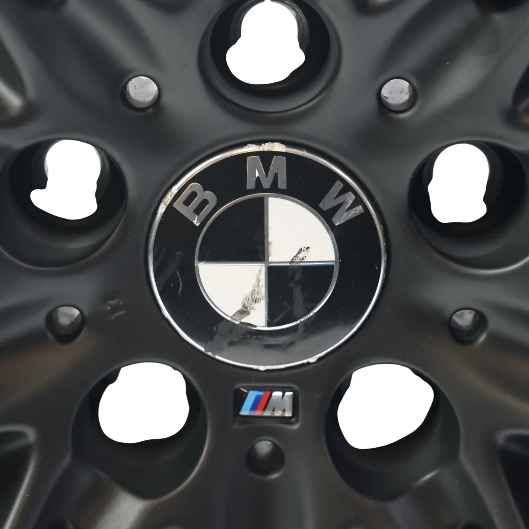 Alloy Wheel Rim 18" 8J ET:20 M Double Spoke 135 to BMW E60 E61 Black with Part number 7905320 BMW E60 E61 Black Alloy Wheel Rim 18" 8J ET:20 M Double Spoke 135 - SKU 7905320-10 - Part number 7905320