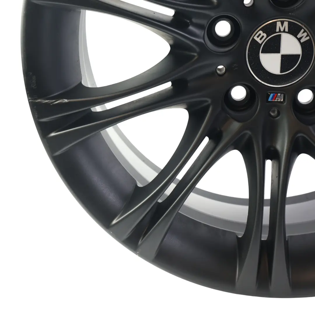 BMW E60 E61 Llanta Aleación Negro 18" 8J ET:20 M Doble Radio 135 - SKU 7905320-8 - Número de pieza 7905320