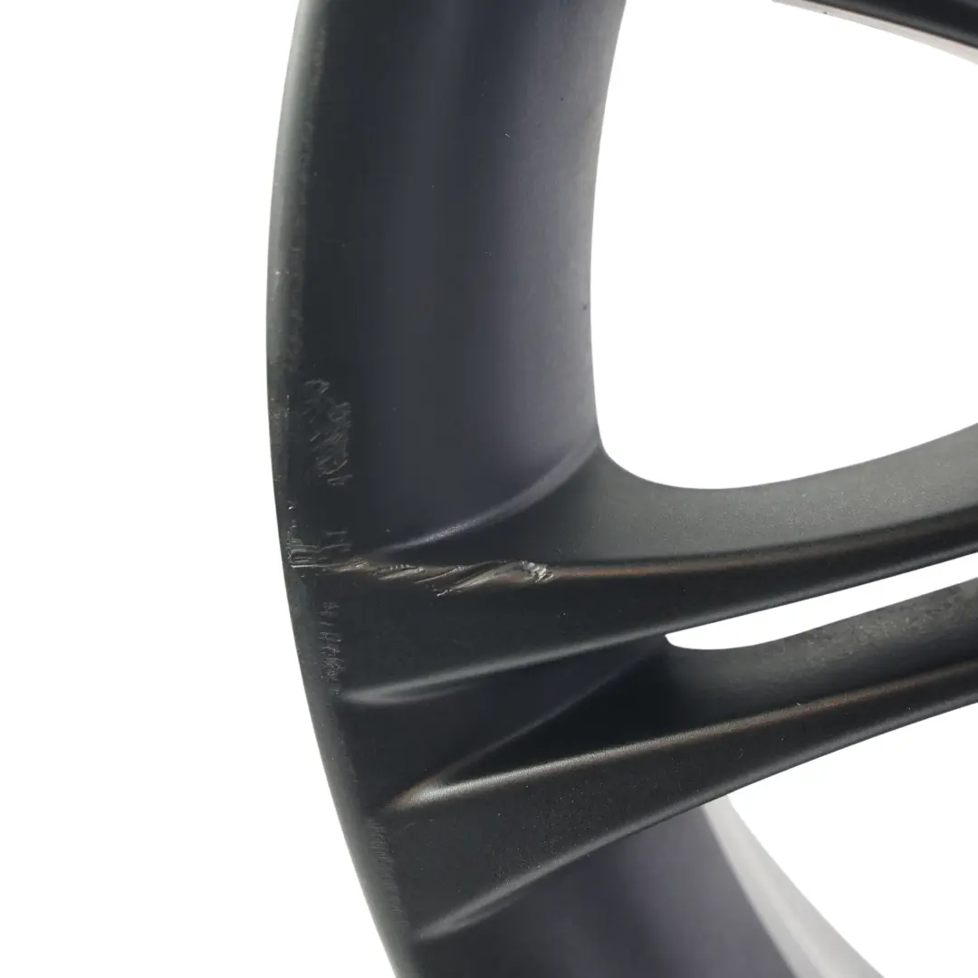 BMW E60 E61 Black Alloy Wheel Rim 18" 8J ET:20 M Double Spoke 135 - SKU 7905320-8 - Part number 7905320