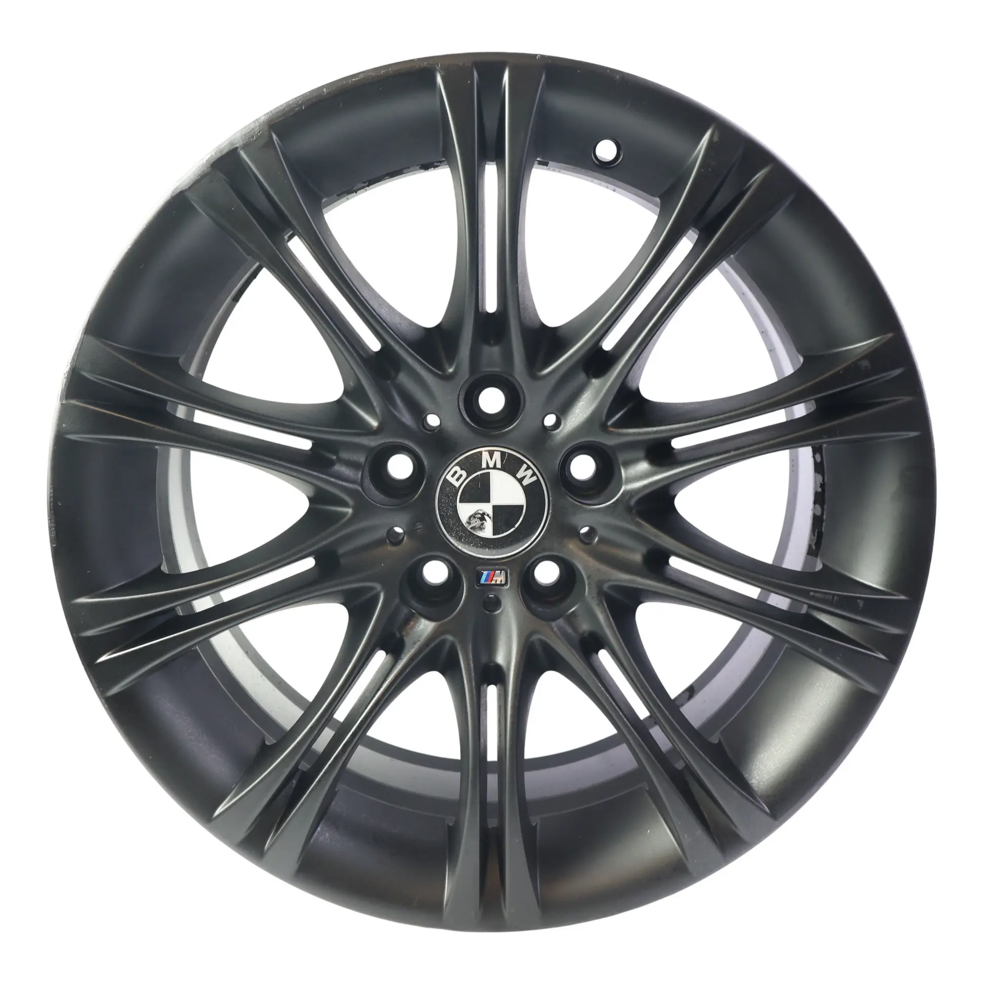 BMW E60 E61 Czarna Felga Aluminiowa 18" 8J ET20 M Dwuramienna 135 7905320