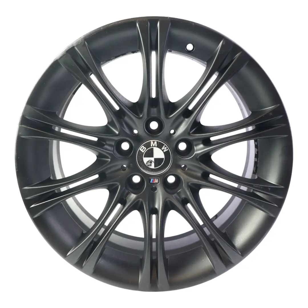 BMW E60 E61 Jante Alliage Noir 18" 8J ET:20 M Double Rayon 135 - SKU 7905320-9 - Numéro de pièce 7905320