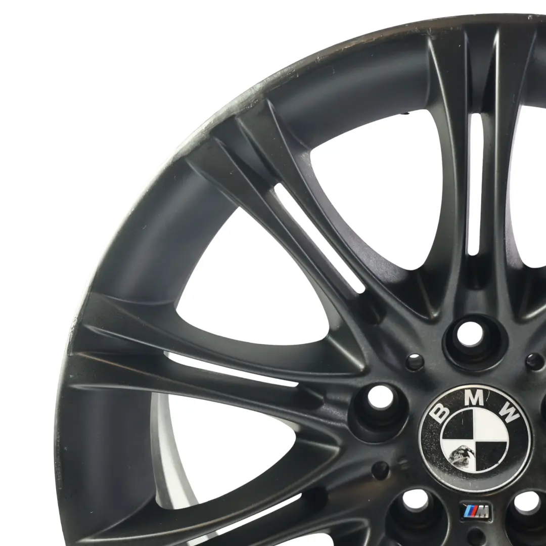 BMW E60 E61 Jante Alliage Noir 18" 8J ET:20 M Double Rayon 135 - SKU 7905320-9 - Numéro de pièce 7905320