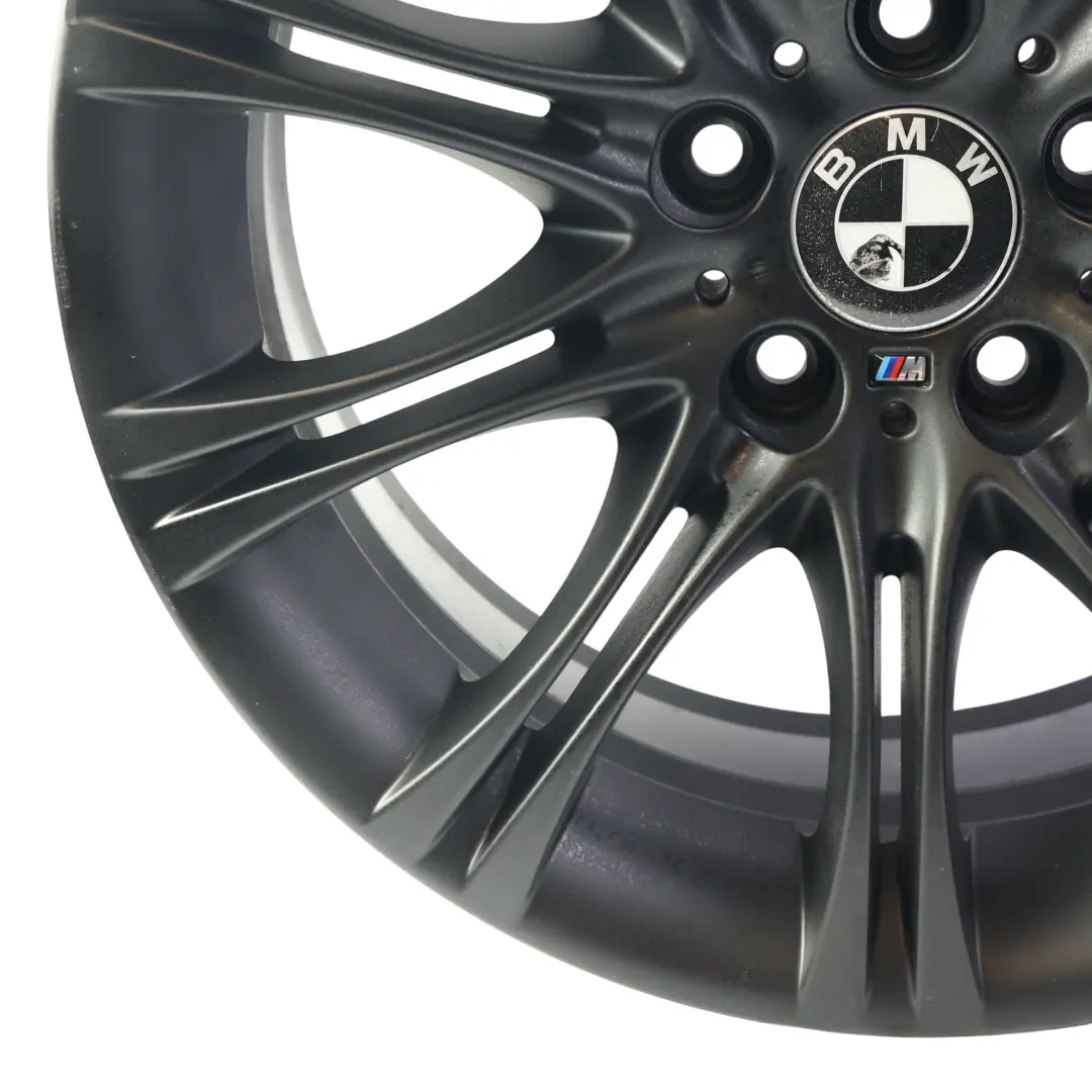 BMW E60 E61 Jante Alliage Noir 18" 8J ET:20 M Double Rayon 135 - SKU 7905320-9 - Numéro de pièce 7905320