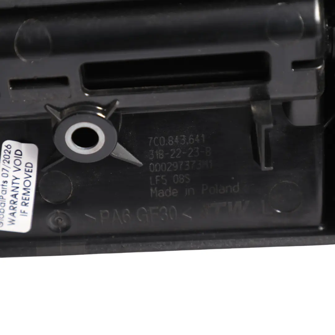 Sliding Door Inner Release Handle Left N/S A to VW Volkswagen Crafter TR with Part number 7C0843641 VW Volkswagen Crafter TR Sliding Door Inner Release Handle Left N/S A - SKU 7C0843641 - Part number 7C0843641