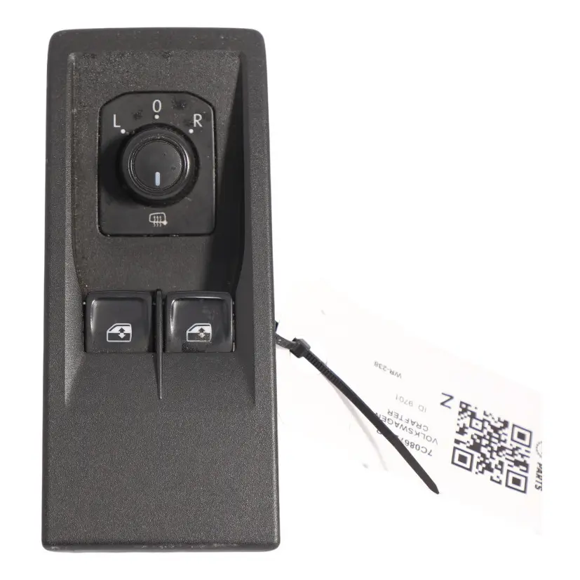 Volkswagen Crafter TR Front Door Window Switch Cover Driver Side 7C0867255B