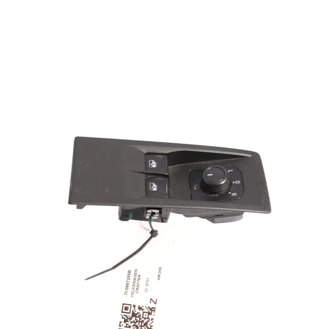 Volkswagen Crafter TR Front Door Window Switch Cover Driver Side - SKU 7C0867255B - Part number 7C0867255B