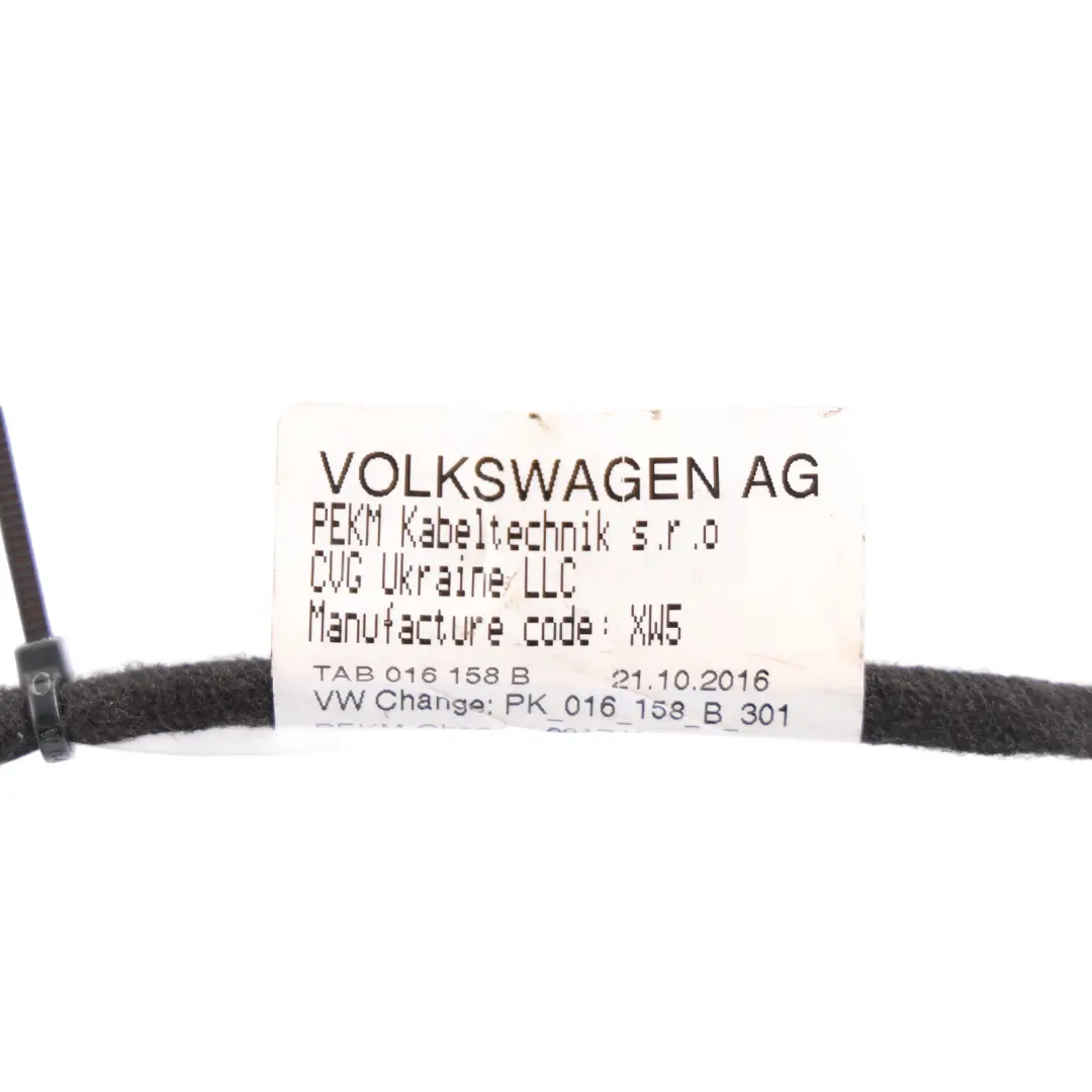 Door Wiring Loom Harness Right O/S to Volkswagen Crafter Tr Rear Cargo with Part number 7C0971696P Volkswagen Crafter Tr Rear Cargo Door Wiring Loom Harness Right O/S - SKU 7C0971696P - Part number 7C0971696P