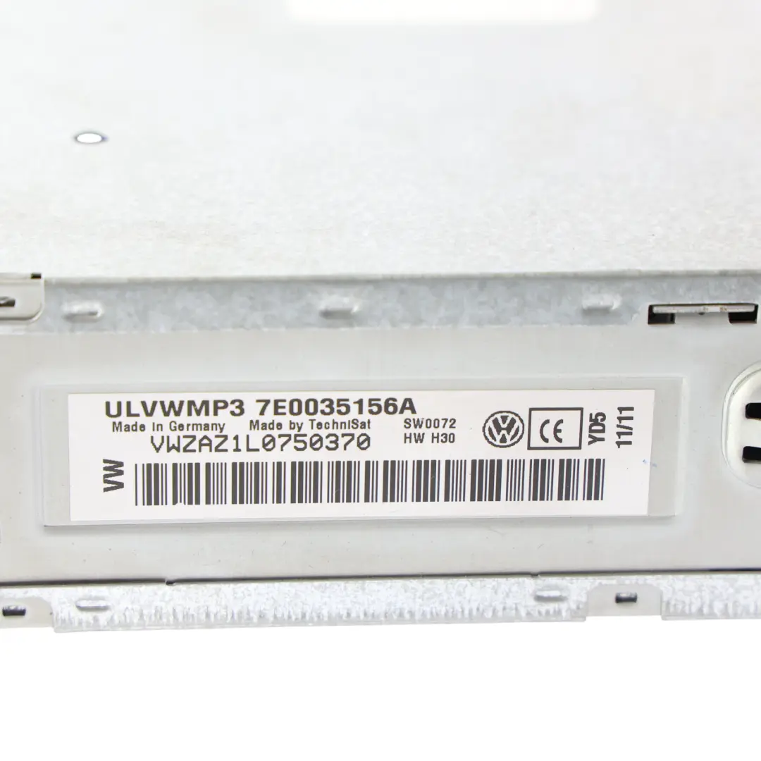 Volkswagen Transporter T5 Caddy 2K CD MP3 Radio Stereo Einheit - SKU 7E0035156A - Teilenummer 7E0035156A