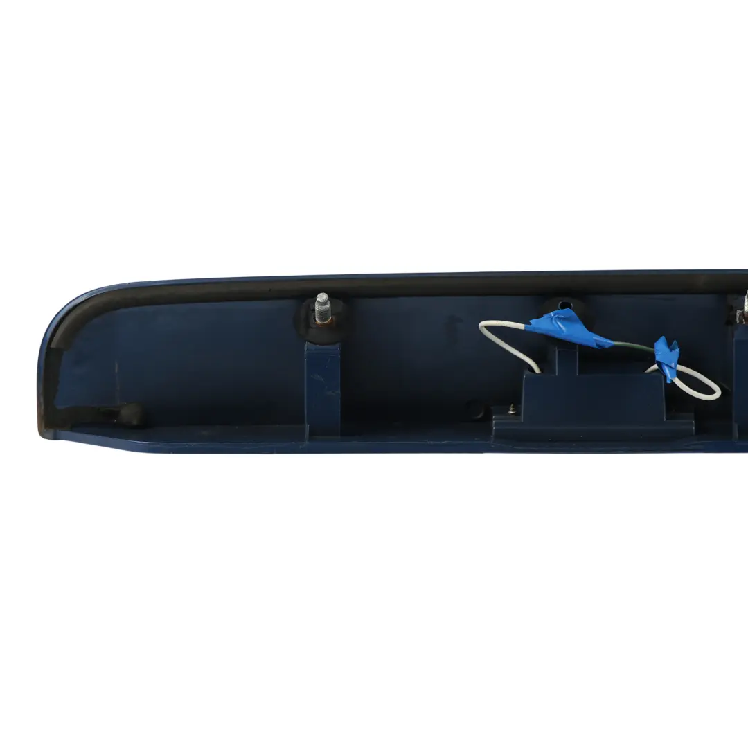 VW Transporter T5 Tailgate License Plate Light Trim Olympia Blue Pearl - A5K - SKU 7E0827329G-OBP - Part number 7E0827329G