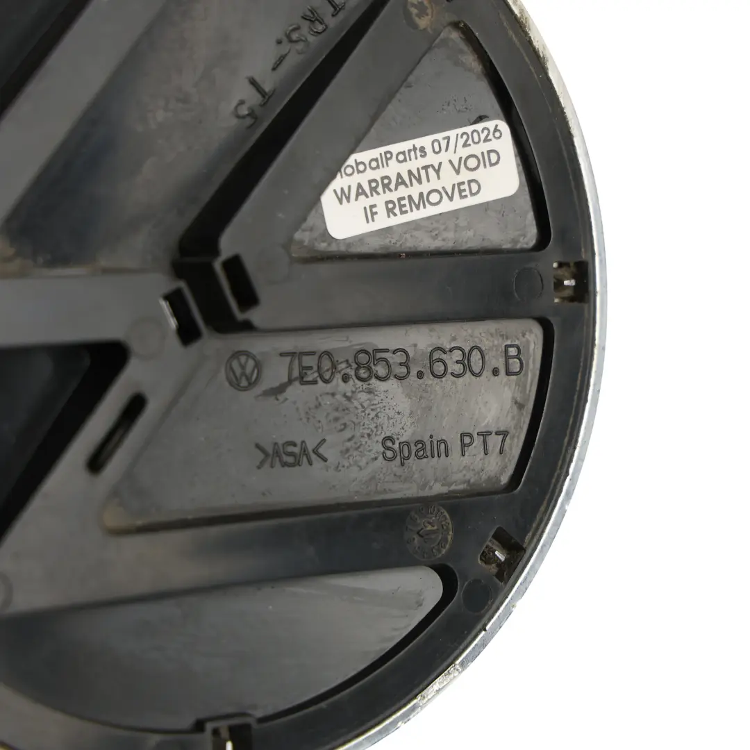 Emblème Logo Hayon Arrière pour Volkswagen Transporter T5 T6 Badge à propos du numéro de pièce 7E0853630B Volkswagen Transporter T5 T6 Badge Emblème Logo Hayon Arrière - SKU 7E0853630B - Numéro de pièce 7E0853630B