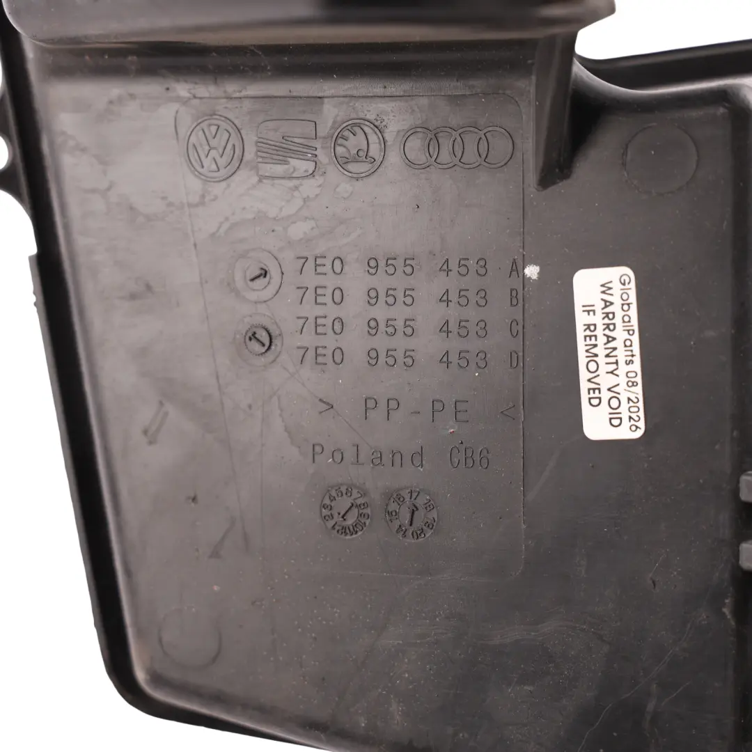 Volkswagen VW Transporter T6 Depósito Limpiaparabrisas 7E0955453A - SKU 7E0955453D - Número de pieza 7E0955453D