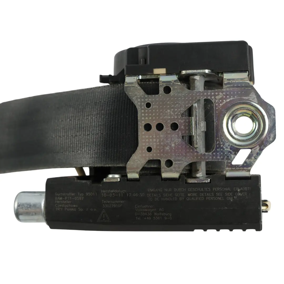 Volkswagen Transporter T5.1 T6 Sicherheitsgurt Vorne Links - SKU 7E5857805 - Teilenummer 7E5857805