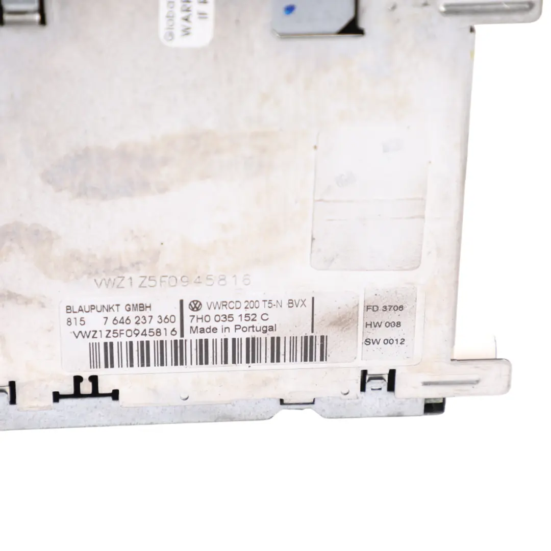Volkswagen Transporter T5 Radio CD Player Stereo Head Unit - SKU 7H0035152C - Part number 7H0035152C