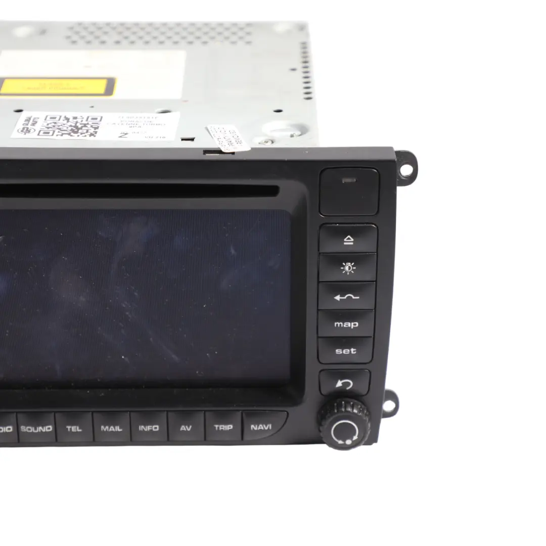 Porsche Cayenne Turbo 955 Radio GPS Navigation Head Unit - SKU 7L5035191F - Part number 7L5035191F