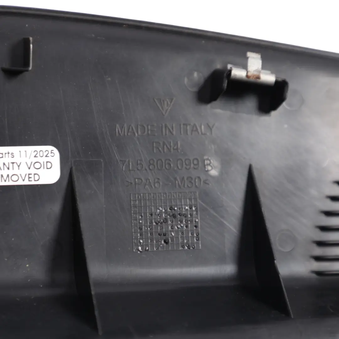 Porsche Cayenne 9PA Engine Compartment Cover Trim Panel - SKU 7L5806099B - Part number 7L5806099B