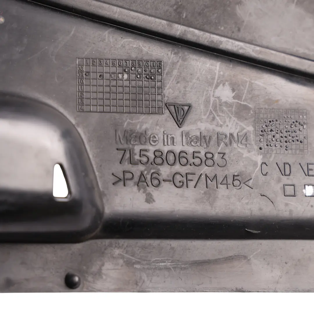 Porsche Cayenne 9PA Engine Bay Compartment Cover Trim Panel - SKU 7L5806583 - Part number 7L5806583