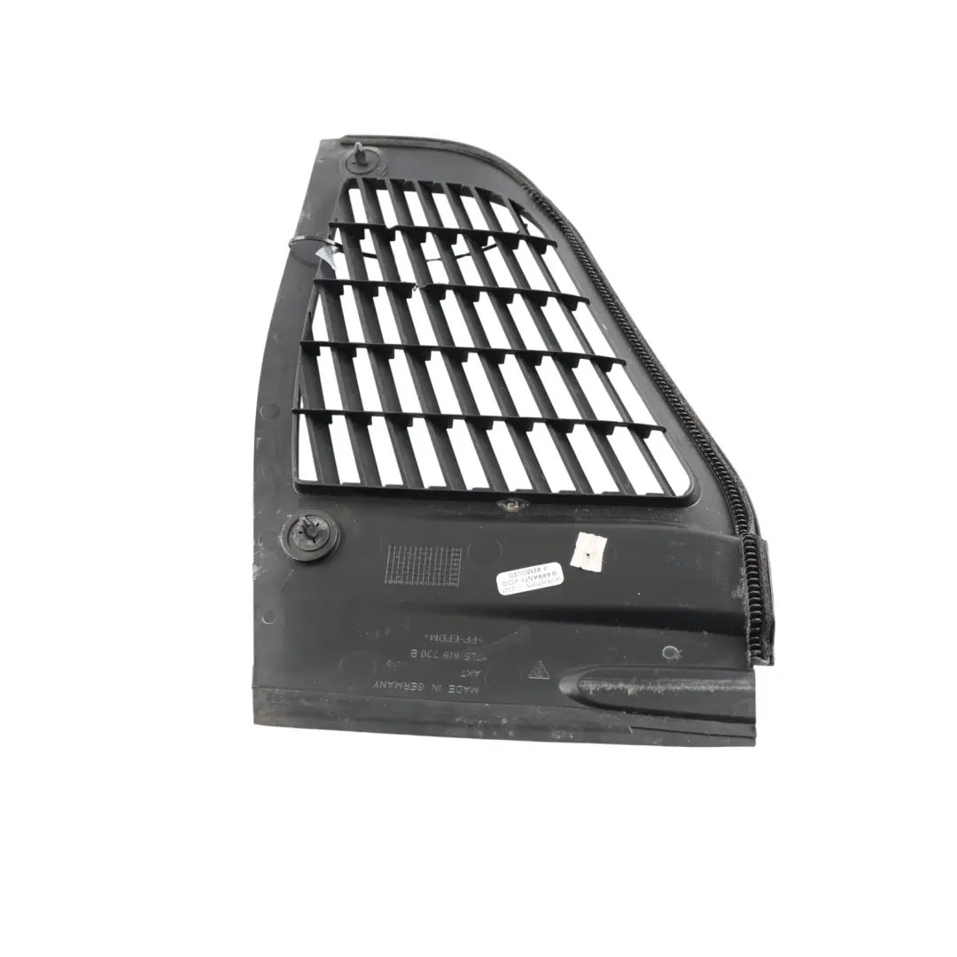 Porsche Cayenne 9PA Engine Bay Scuttle Cover Trim Panel Right O/S - SKU 7L5819730B - Part number 7L5819730B