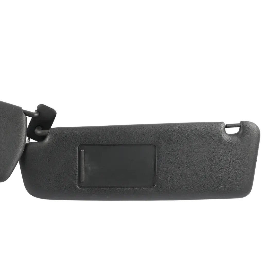 Sun Visor Front Left N/S Black Leather to Porsche Cayenne 9PA Double with Part number 7L5857551CF Porsche Cayenne 9PA Double Sun Visor Front Left N/S Black Leather - SKU 7L5857551CF - Part number 7L5857551CF