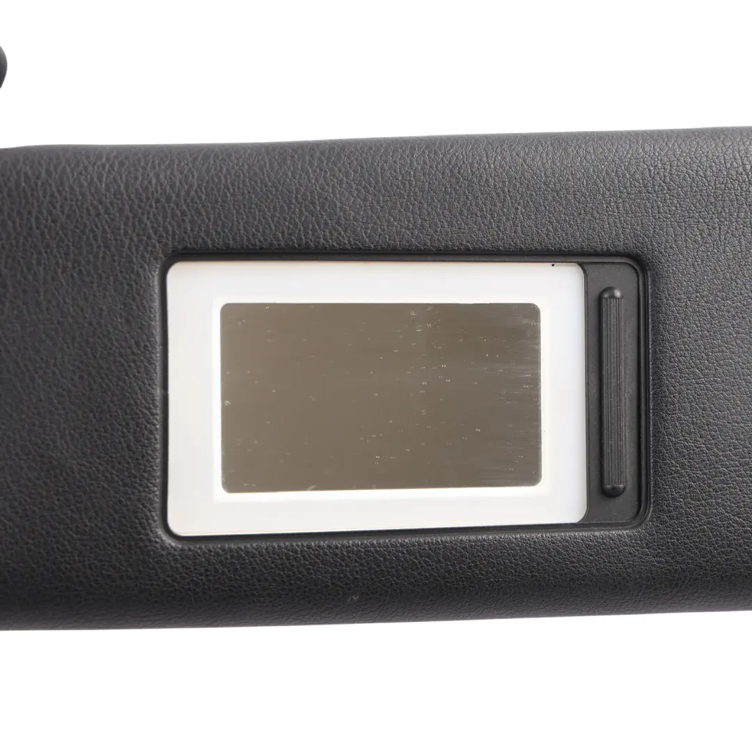 Sun Visor Front Left N/S Black Leather to Porsche Cayenne 9PA Double with Part number 7L5857551CF Porsche Cayenne 9PA Double Sun Visor Front Left N/S Black Leather - SKU 7L5857551CF - Part number 7L5857551CF