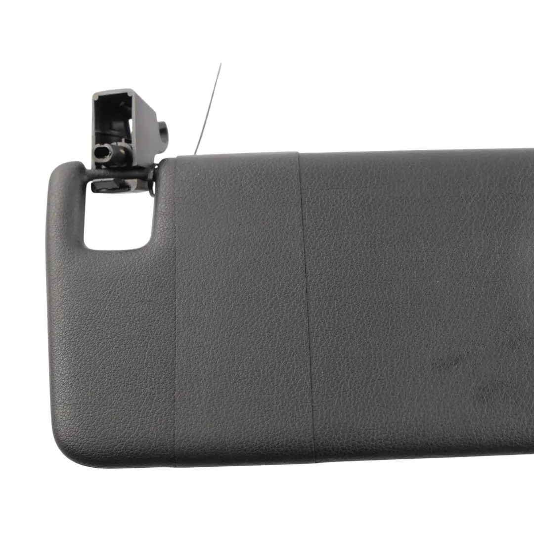 Porsche Cayenne 9PA Double Sun Visor Front Left N/S Black Leather - SKU 7L5857551CF - Part number 7L5857551CF