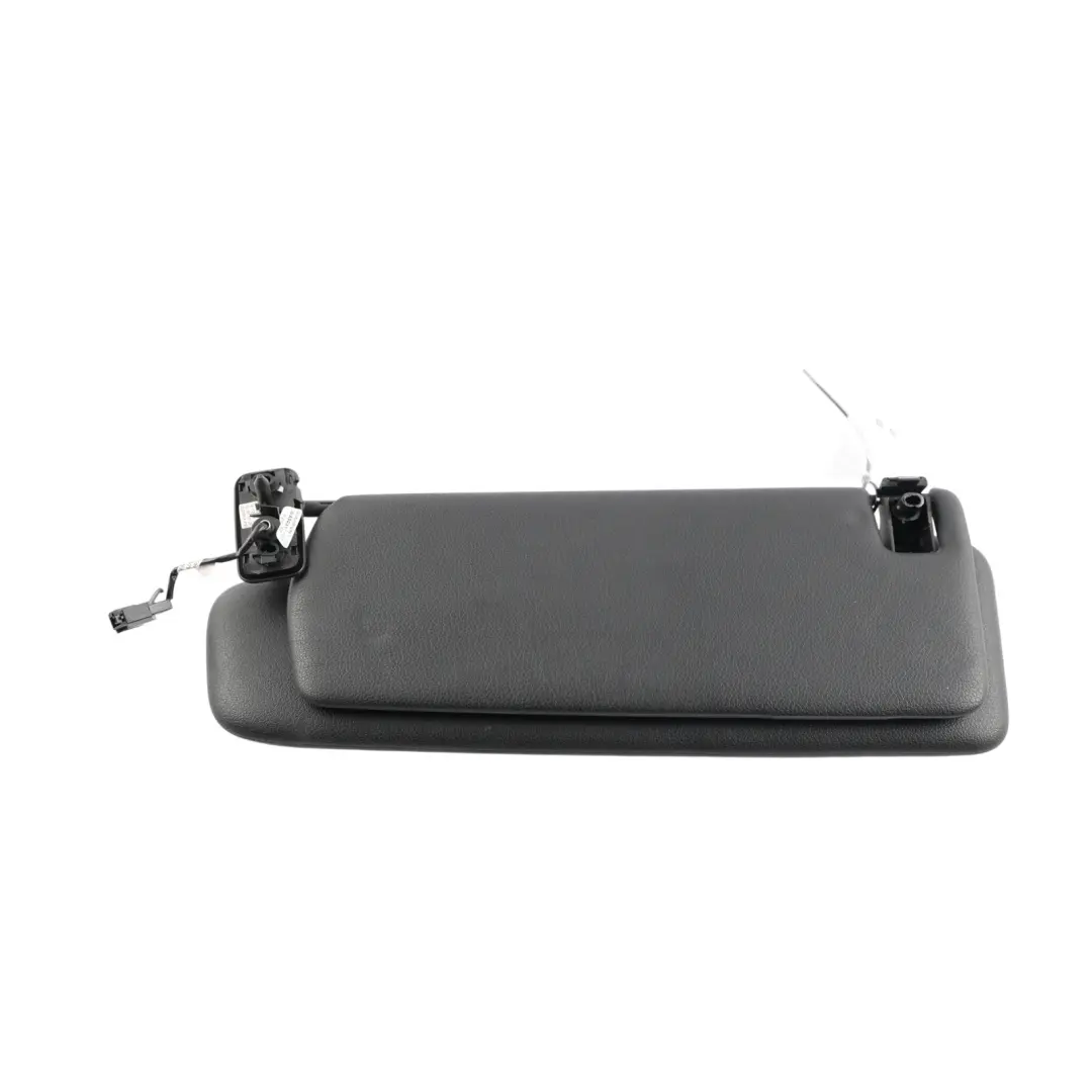 Sun Visor Front Left N/S Black Leather to Porsche Cayenne 9PA Double with Part number 7L5857551CF Porsche Cayenne 9PA Double Sun Visor Front Left N/S Black Leather - SKU 7L5857551CF - Part number 7L5857551CF