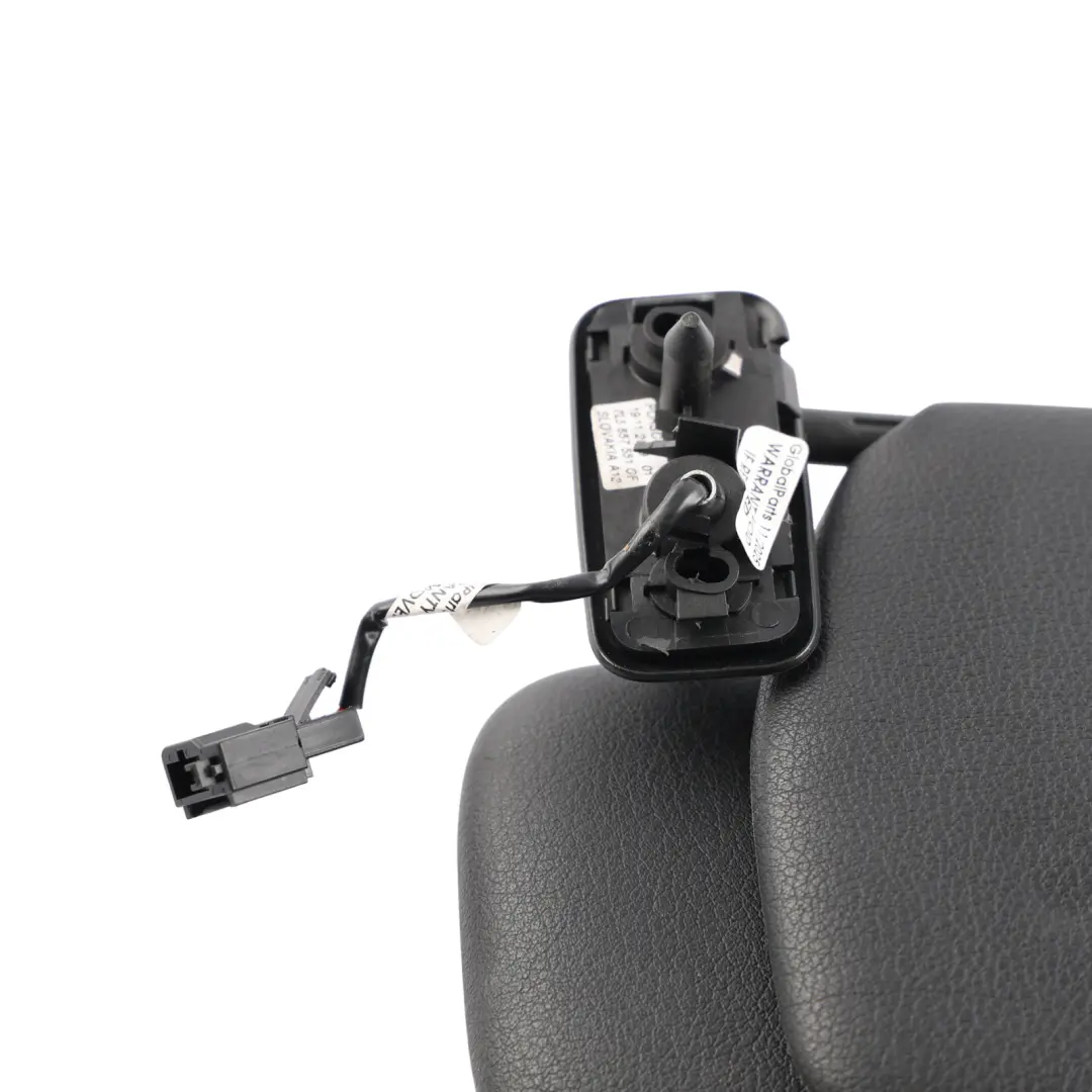 Sun Visor Front Left N/S Black Leather to Porsche Cayenne 9PA Double with Part number 7L5857551CF Porsche Cayenne 9PA Double Sun Visor Front Left N/S Black Leather - SKU 7L5857551CF - Part number 7L5857551CF