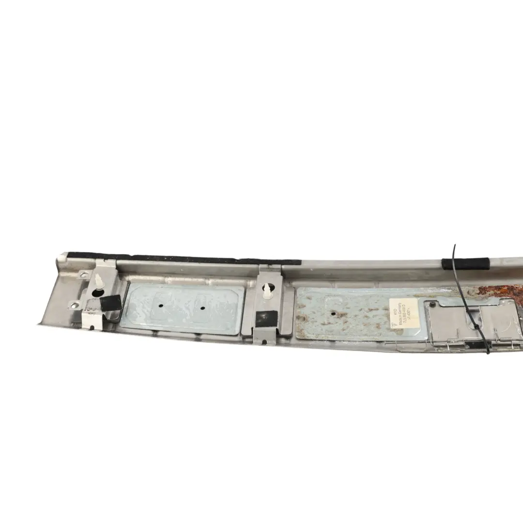 Porsche Cayenne 9PA Rear Luggage Compartment Boot Cover Trim Strip - SKU 7L5863459D - Part number 7L5863459D