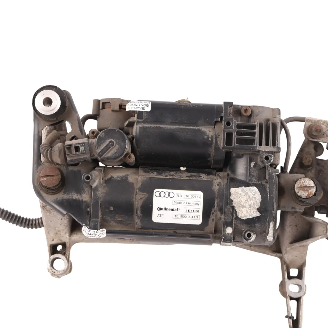Suspension Compressor Pump Motor to Audi Q7 4L 3.0 TDI Air with Part number 7L8616006C Audi Q7 4L 3.0 TDI Air Suspension Compressor Pump Motor - SKU 7L8616006C - Part number 7L8616006C