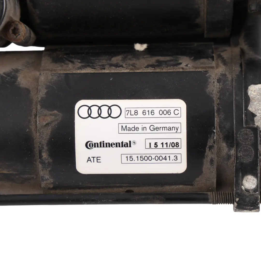 Suspension Compressor Pump Motor to Audi Q7 4L 3.0 TDI Air with Part number 7L8616006C Audi Q7 4L 3.0 TDI Air Suspension Compressor Pump Motor - SKU 7L8616006C - Part number 7L8616006C
