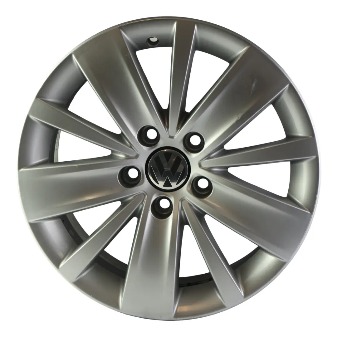 7N SIlver Alloy Wheel Rim 16" 6.5J ET:33 5x112 Memphis to Volkswagen Sharan with Part number 7N0601025A Volkswagen Sharan 7N SIlver Alloy Wheel Rim 16" 6.5J ET:33 5x112 Memphis - SKU 7N0601025A-2 - Part number 7N0601025A